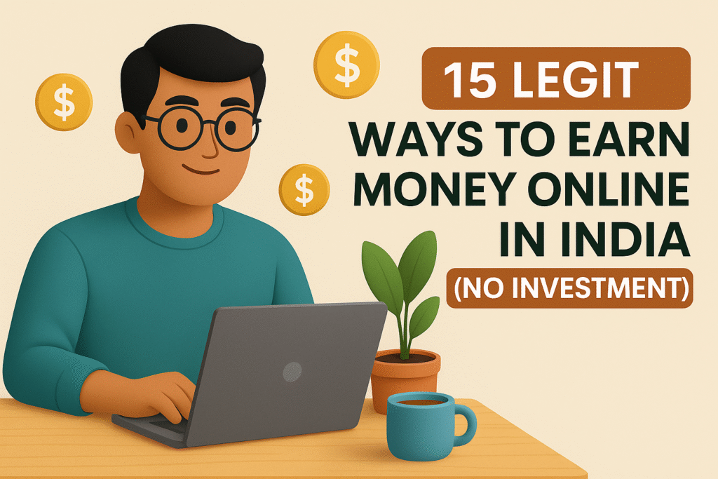 earn money online in India