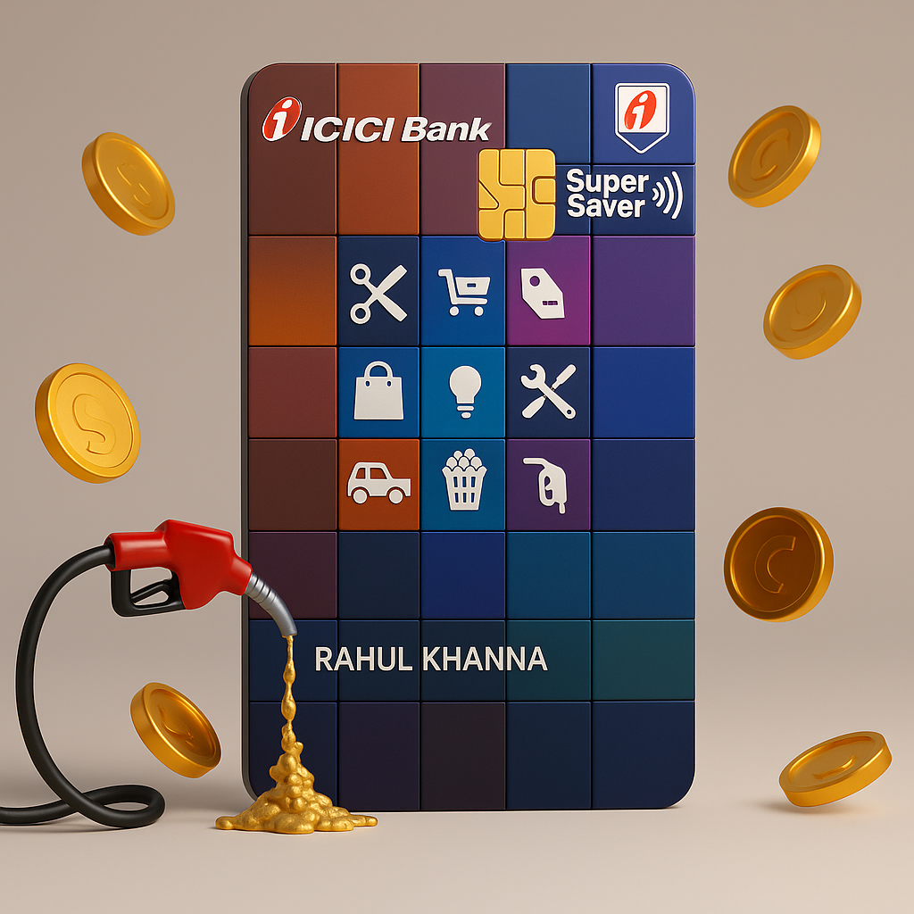 ICICI HPCL Super Saver Credit Card - Best Credit Cards in India 2025 - Monetary Minded