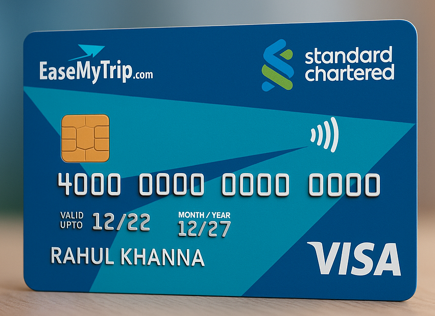 Standard Chartered EaseMyTrip Credit Card - Best Credit Cards in India 2025 - Monetary Minded